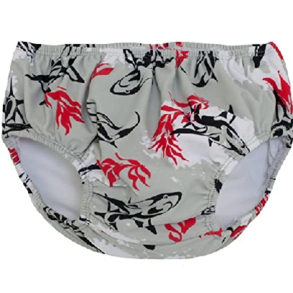 Tuga Boys Reusable Swim Diaper, UPF 50+ Sun Protection Swimwear 3-6 mont…